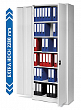 Stahlschrank Fl�gelt�ren EXTRA HOCH
