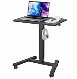 fahrbarer Sitz- Stehtisch h�henverstellbar 72-112 cm