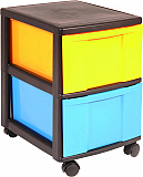 Modulbox   2 hohe Kunststoffschbe