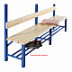 Garderobe mit einseitiger Sitzbank W-Line