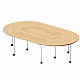 Besprechungstisch Oval / 280 cm breit HB-Line
