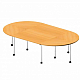 Besprechungstisch Oval / 280 cm breit HB-Line