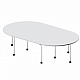 Besprechungstisch Oval / 280 cm breit HB-Line