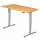 Schreibtisch- hhenverstellbar Rechteckform