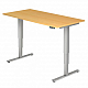 Schreibtisch- hhenverstellbar Rechteckform