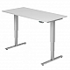 Schreibtisch- hhenverstellbar Rechteckform