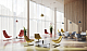Design- Loungesessel B1 schwer entflammbar
