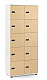 Schliefachschrank mit 10 Fchern