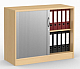 Rollladenschrank mit 2 Ordnerhhen