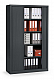Rollladenschrank aus Stahl mit 4 oder 5 Ordnerhhen