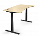 Sitz-/ Stehschreibtisch Freiform