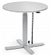 Sitz-/ Stehtisch / Bestelltisch Hhenverstellbar Rund
