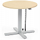 Sitz-/ Stehtisch / Bestelltisch Hhenverstellbar Rund