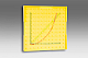 Geometriebrett gro doppelseitig gelb
