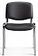 Konferenzstuhl - Besucherstuhl ISO - Kunstleder schwarz