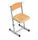 Sch�lerstuhl h�henverstellbar mit HPL Beschichtung