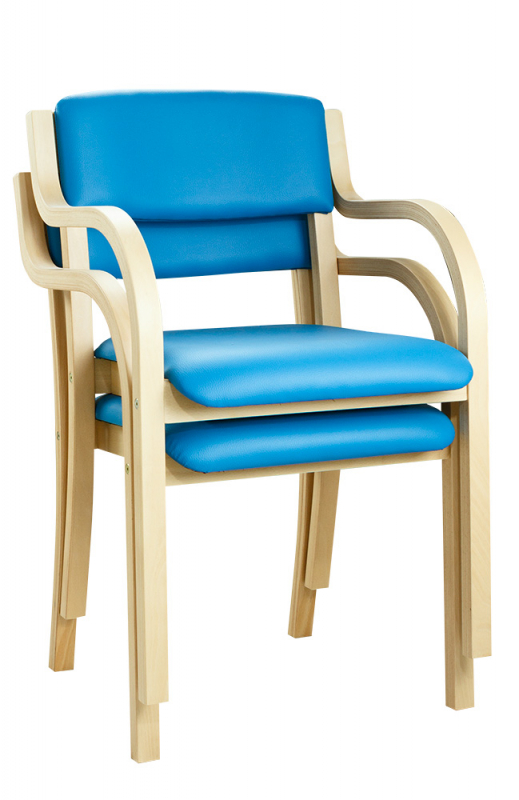 Stuhl Jan mit Armlehne