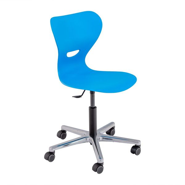 Drehstuhl mit Sicherheits-Gasfeder - fest / fahrbar SP-Line