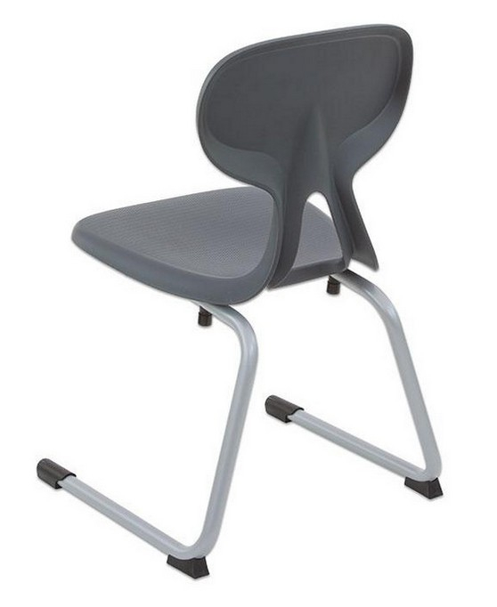 Freischwingerstuhl mit PUR Schale