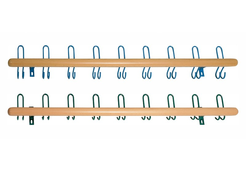 Garderoben-Hakenleiste aus Buche W-Line