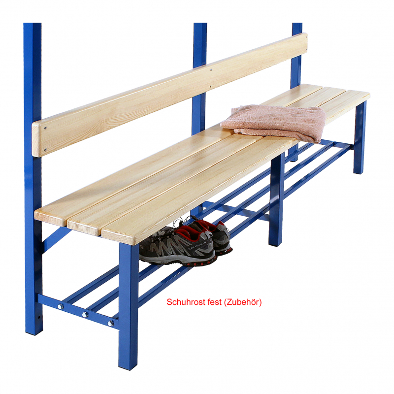 Garderobe mit einseitiger Sitzbank W-Line