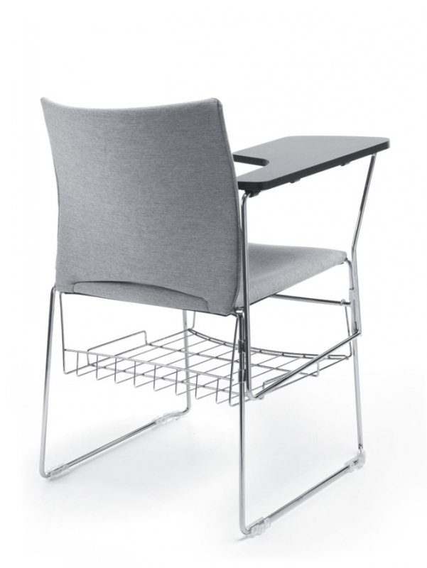 Stuhl mit Sitz- und Rckenpolster