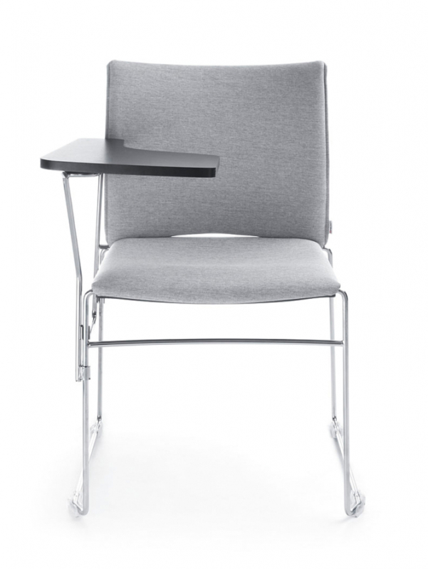 Stuhl mit Sitz- und Rckenpolster