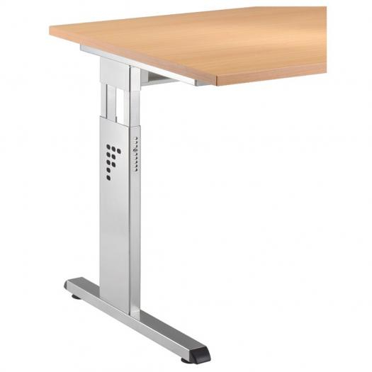 Schreibtisch- hhenverstellbar Rechteckform HB-Line