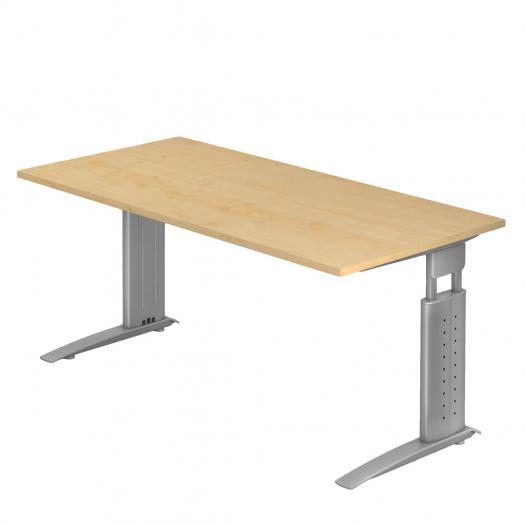 Schreibtisch- hhenverstellbar Rechteckform HB-Line