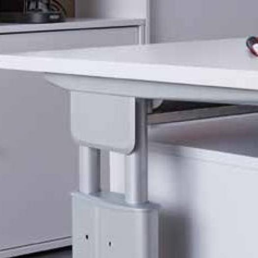 Schreibtisch- hhenverstellbar Rechteckform HB-Line