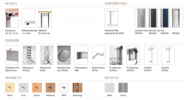 Eckschreibtisch HB-Line