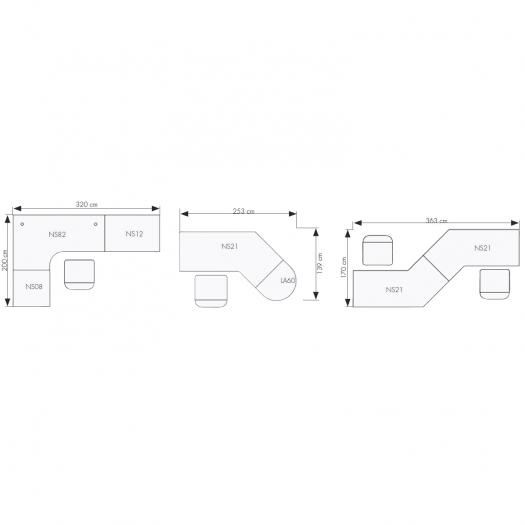Eckschreibtisch HB-Line