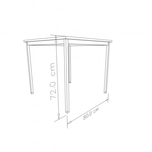 Konferenztisch Rechteckform HB-Line