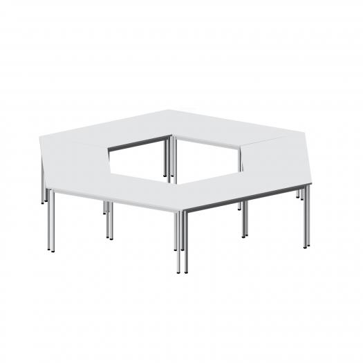 Besprechungstisch Trapezform - Set HB-Line