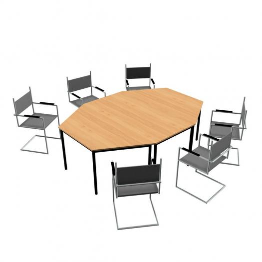 Konferenztisch Trapezform HB-Line