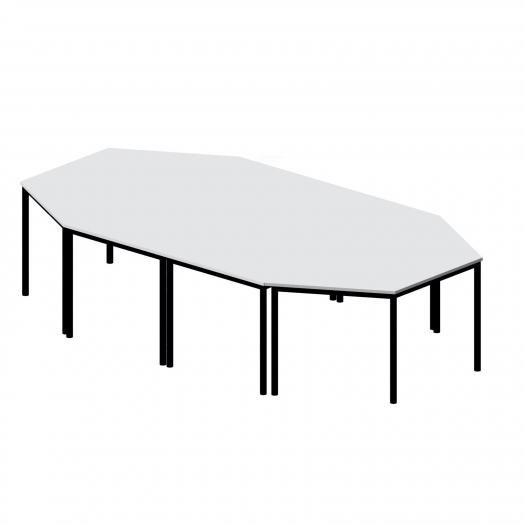 Konferenztisch Trapezform - Set HB-Line