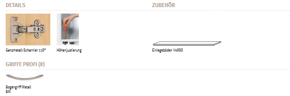 Kombischrank HB-Line
