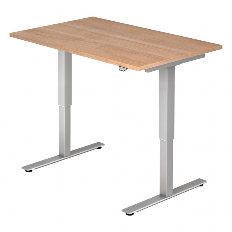Schreibtisch- hhenverstellbar Rechteckform