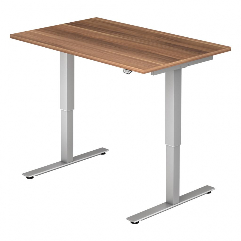 Schreibtisch- hhenverstellbar Rechteckform