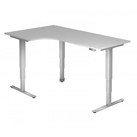 Schreibtisch- hhenverstellbar Eckform