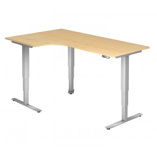 Schreibtisch- hhenverstellbar Eckform