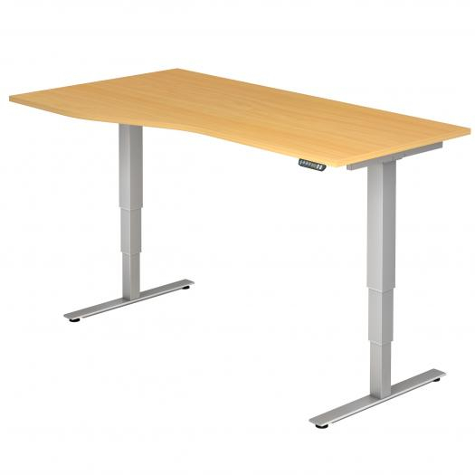 Schreibtisch- hhenverstellbar Freiform