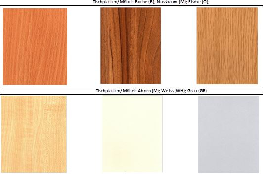 Klapptisch B/H/T: 160x73x80 cm