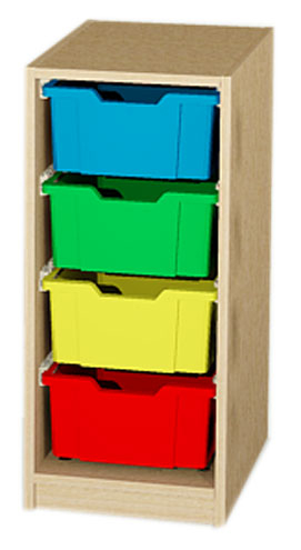 Materialcontainer als Unterschrank H-Line