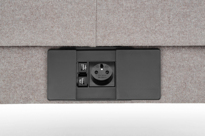 Sessel mit Trennwand/ Sofaserie Emma