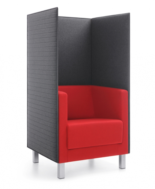 Sessel mit Trennwand/ Sofaserie Emma