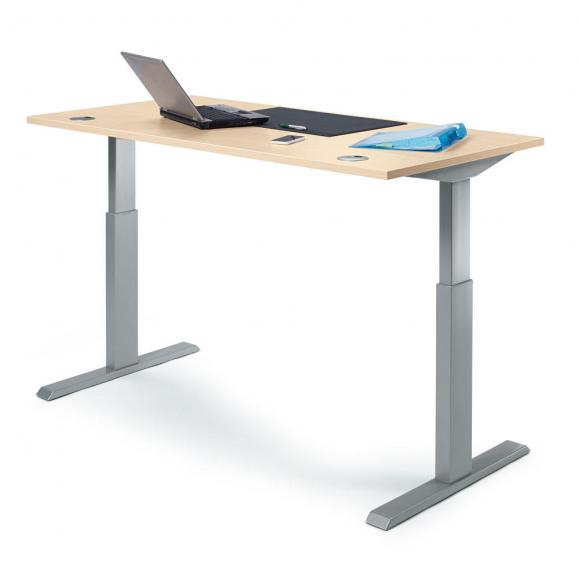 Sitz-/ Stehschreibtisch Hhenverstellbar