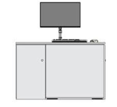 Medien-Lehrerarbeitsplatz