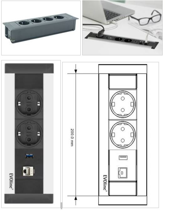 Medien-Lehrerarbeitsplatz