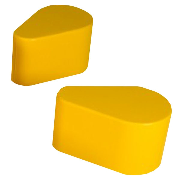 Sitzhocker - Bltenblatt einzeln